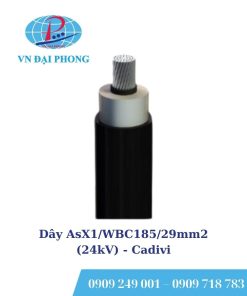 Dây cáp điện Cadivi AsX1/WBC185/29mm2 (24kV)
