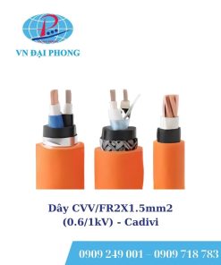 Dây cáp điện Cadivi CVV/FR2X1.5mm2 (0.6/1kV)