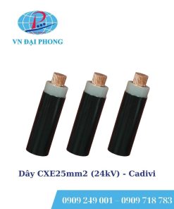 Dây cáp điện Cadivi CXE25mm2 (24kV)