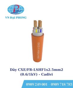 Dây cáp điện Cadivi CXE/FR-LSHF1x2.5mm2 (0.6/1kV)