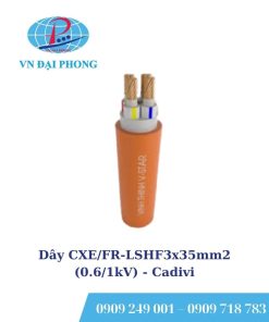 Dây cáp điện Cadivi CXE/FR-LSHF3x35mm2 (0.6/1kV)