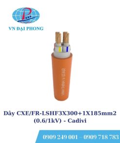 Dây cáp điện Cadivi CXE/FR-LSHF3X300+1X185mm2 (0.6/1kV)