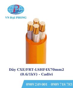 Dây cáp điện Cadivi CXE/FRT-LSHF4X70mm2 (0.6/1kV)