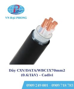Dây cáp điện Cadivi CXV/DATA/WBC1X70mm2 (0.6/1kV)