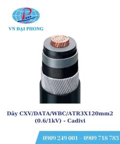 Dây cáp điện Cadivi CXV/DATA/WBC/ATR3X120mm2 (0.6/1kV)