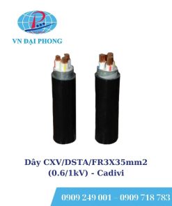Dây cáp điện Cadivi CXV/DSTA/FR3X35mm2 (0.6/1kV)