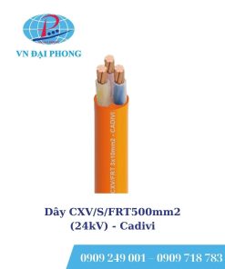 Dây cáp điện Cadivi CXV/S/FRT500mm2 (24kV)