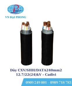 Dây cáp điện Cadivi CXV/SHH/DATA240mm2-12.7/22(24)kV
