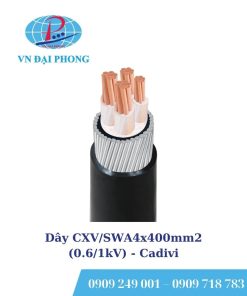 Dây cáp điện Cadivi CXV/SWA4x400mm2 (0.6/1kV)