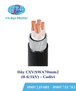Dây cáp điện Cadivi CXV/SWA70mm2 (0.6/1kV)