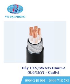 Dây cáp điện Cadivi CXV/SWA3x10mm2 (0.6/1kV)