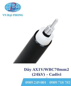 Dây cáp điện Cadivi AX1V/WBC70mm2 (24kV)