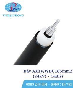 Dây cáp điện Cadivi AX1V/WBC185mm2 (24kV)