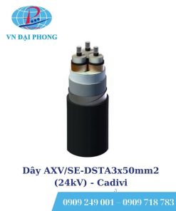 Dây cáp điện Cadivi AXV/SE-DSTA3x50mm2 (24kV)