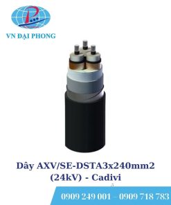 Dây cáp điện Cadivi AXV/SE-DSTA3x240mm2 (24kV)