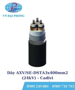 Dây cáp điện Cadivi AXV/SE-DSTA3x400mm2 (24kV)