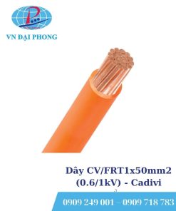 Dây cáp điện Cadivi CV/FRT1x50mm2 (0.6/1kV)