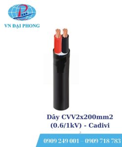 Dây cáp điện Cadivi CVV2x200mm2 (0.6/1kV)
