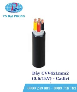 Dây cáp điện Cadivi CVV4x1mm2 (0.6/1kV)