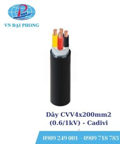 Dây cáp điện Cadivi CVV4x200mm2 (0.6/1kV)