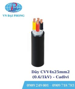 Dây cáp điện Cadivi CVV4x25mm2 (0.6/1kV)