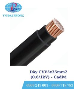 Dây cáp điện Cadivi CVV5x35mm2 (0.6/1kV)