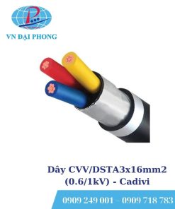 Dây cáp điện Cadivi CVV/DSTA3x16mm2 (0.6/1kV)