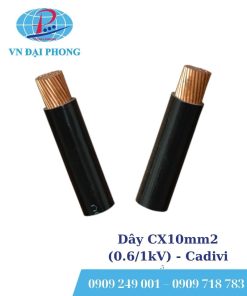 Dây cáp điện Cadivi CX10mm2 (0.6/1kV)