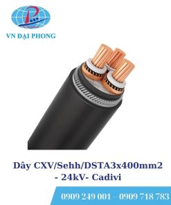 Dây cáp điện Cadivi CXV/Sehh/DSTA3x400mm2 - 24kV