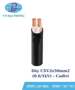 Dây cáp điện Cadivi CXV2x50mm2 (0.6/1kV)