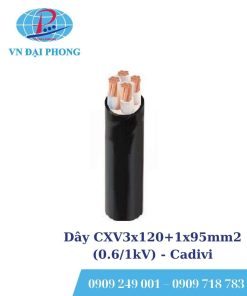 Dây cáp điện Cadivi CXV3x120+1x95mm2 (0.6/1kV)