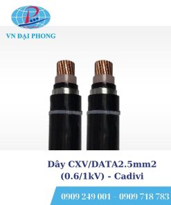Dây cáp điện Cadivi CXV/DATA2.5mm2 (0.6/1kV)