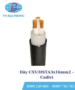 Dây cáp điện Cadivi CXV/DSTA3x16mm2 (0.6/1kV)