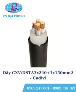 Dây cáp điện Cadivi CXV/DSTA3x240+1x150mm2 (0.6/1kV)
