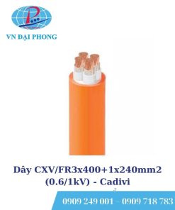 Dây cáp điện Cadivi CXV/FR3x400+1x240mm2 (0.6/1kV)