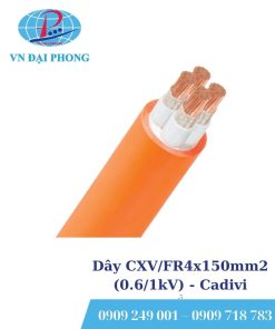 Dây cáp điện Cadivi CXV/FR4x150mm2 (0.6/1kV)