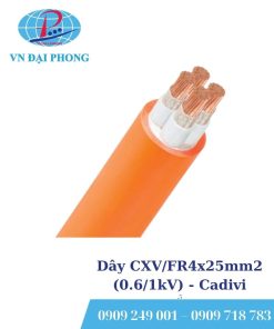 Dây cáp điện Cadivi CXV/FR4x25mm2 (0.6/1kV)