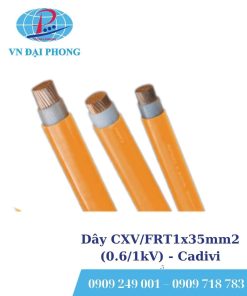Dây cáp điện Cadivi CXV/FRT1x35mm2 (0.6/1kV)