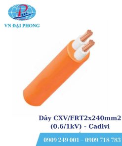 Dây cáp điện Cadivi CXV/FRT2x240mm2 (0.6/1kV)
