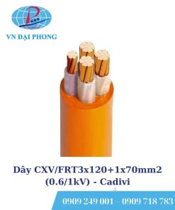 Dây cáp điện Cadivi CXV/FRT3x120+1x70mm2 (0.6/1kV)