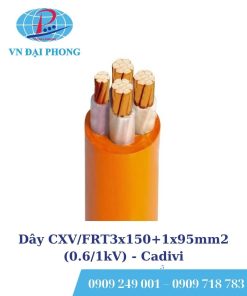Dây cáp điện Cadivi CXV/FRT3x150+1x95mm2 (0.6/1kV)