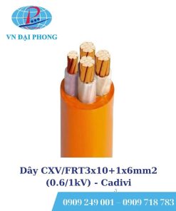 Dây cáp điện Cadivi CXV/FRT3x10+1x6mm2 (0.6/1kV)