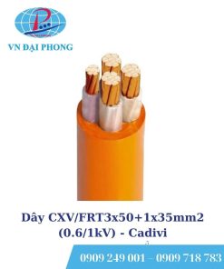 Dây cáp điện Cadivi CXV/FRT3x50+1x35mm2 (0.6/1kV)