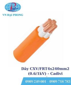 Dây cáp điện Cadivi CXV/FRT4x240mm2 (0.6/1kV)