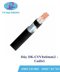 Dây cáp điện Cadivi DK-CVV4x6mm2 (0.6/1kV)