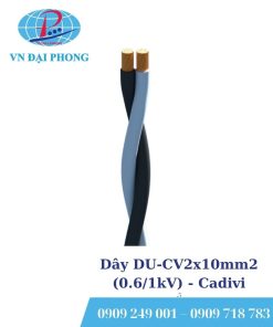 Dây cáp điện Cadivi DU-CV2x10mm2 (0.6/1kV)