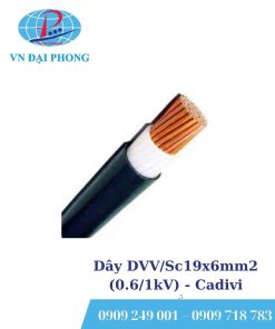 Dây cáp điện Cadivi DVV/Sc19x6mm2 (0.6/1kV)