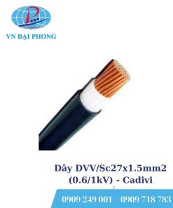 Dây cáp điện Cadivi DVV/Sc27x1.5mm2 (0.6/1kV)