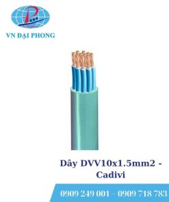 Dây cáp điện Cadivi DVV10x1.5mm2 (0.6/1kV)