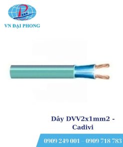 Dây cáp điện Cadivi DVV2x1mm2 (0.6/1kV)